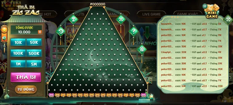 Khám Phá Trò Chơi Minigame Ziczac Tại IWin Club Với Cơ Hội Thắng Lớn