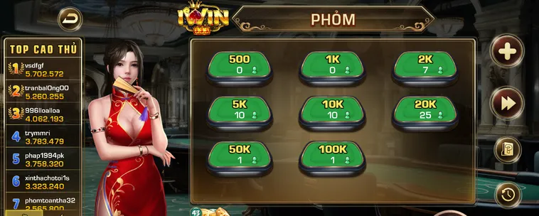Phỏm Tại Iwin Club Chinh Phục Đỉnh Cao Tư Duy Với Những Ván Bài Phỏm Hấp Dẫn Nhất