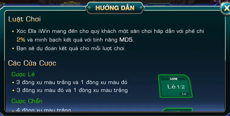 Trải Nghiệm Sôi Động Cùng Xóc Dĩa Tại IWin Club Với Tỷ Lệ Ăn Cực Hấp Dẫn